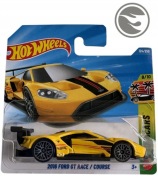 Hot Wheels 2016 FORD GT RACE/COURSE TH ŻÓŁTY