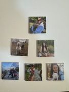 PREZENT 12 magnesów 5 na 5 cm z Twoich zdjęć, Twoja galeria wspomnień