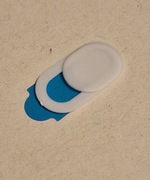 Zaślepka na kamęrę internetową laptop przesuwana Biała