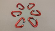 Karabinek wspinaczkowy Petzl Ange S - pomarańczowy/czerwony | orange
