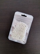 Koraliki akrylowe okrągłe 7*5mm 100szt