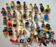 Lego figurki różne 31 szt. i dodatki