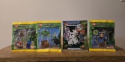 Lego Minecraft zestaw 4 nowych saszetek różne modele