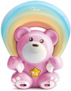 Chicco Miś Rainbow lampka projektor melodie 