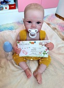 Lalka po typu Reborn dziewczynka 50 cm Bobas 