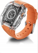 Pasek z etui do Apple Watch 42mm luksusowa osłona + opaska wytrzymała