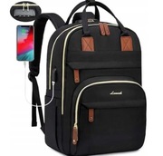 Plecak Szkolny Miejski Na Laptopa 15,6 " LOVEVOOK CZARNY