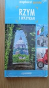 Rzym i Watykan przewodnik+ mapa laminowana składana