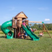 CedarKids „ Piknik z tubą“ -drewniany plac zabaw do ogrodu