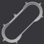 Ford FULL DIGITAL IPC frame LCD licznik zegary ramka wersja_2