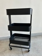 Wózek RASKOG IKEA czarny metalowy