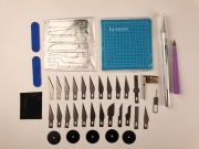 Zestaw Modelarski PRO Modelarska Piła, Nożyki, Mata, Ostrza, Tarczki,