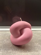 Wielka zakręcona świeczka 