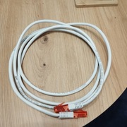 Lan skrętka RJ45 przewód sieciowy do komputera ,konsoli itp  2 m 2 metry   