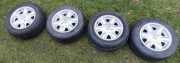 koła 15 7J x 15H 2 ET 33 opony letnie DUNLOP OPEL 5x110