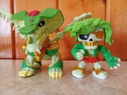Zestaw Treasure X - Serpent Strike Dragon + figurka Gold Venom