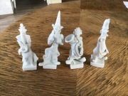 Zestaw kolekcjonerski Miśnia orkiestra Clownów I Gat.