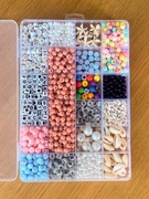 koraliki do robienia bransoletek diy beads gratis żyłka przegródki y2k