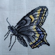 Motyl Rękodzieło Haft Krzyżykowy gotowy