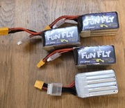 4 Akumulatory Tattu 6S 100C 1300mAh