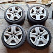 OPEL ASTRA J oryginalne felgi 17 2170107 z oponami zimowymi Dunlop + kołpak
