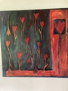 Małgorzata Szmidt-„Tulipany Klary” olej