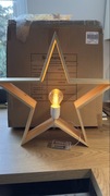 Gwiazda świąteczna drewniana 45 cm