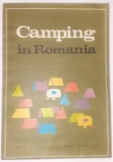 Folder to składany przewodnik turystyczny „Camping in Romania”