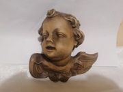 XIX WIEK RZEŹBA ANIOŁ PUTTO