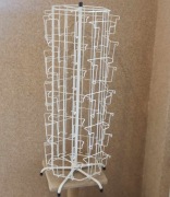 Stojak obrotowy na widokówki kartki okolicznościowe pocztowe 36 kieszeni