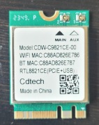 Karta sieciowa RTL8821CE