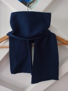 Szalik dziecięcy granatowy