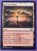 Karta MTG: Barbarian Ring