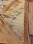 Zasłona beżowa/złota dwustronna 2,6m x 1,5m 