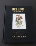 Hellboy Library Edition vol 1 Seed of Destruction