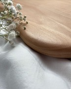 Piękna bukowa deska do serwowania i krojenia