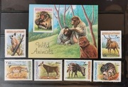 !!! SOMALIA  FAUNA ŚWIATA...6szt.+Bloczek...CZYSTE**!!!