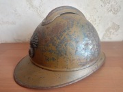 Hełm francuski Adrian Mle.15 WW1 militaria antyk 
