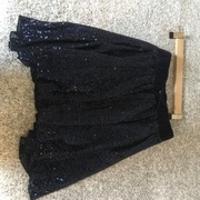 Granatowa spódnica w cekiny 167