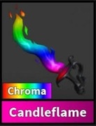 Chroma candleflame Roblox murder mystery 2.