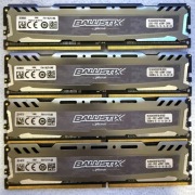Ddr4 pamięć ram Crucial Ballistix 16gb 4x4gb 2400MHz CL16