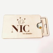 Pudełko „Nic od Mikołaja” podarunek personalizacja