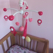 Karuzela DO łóżeczka projektor pozytywka pilot XL