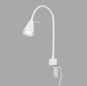 2x lampka LED Briloner 4W 400lm - elastyczny kinkiet do łóżka