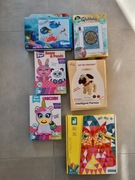 Zestaw kreatywny dla dziewczynki Aquabeads Glitters szydełkowanie