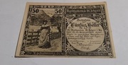 50 heller  notgeld 1920 Gmina  handlowa St.Johann Pongau Austria