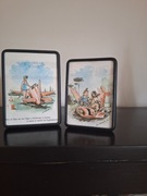 Obrazki ozdoba vintage obrazki stojące