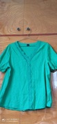 Piękna zielona bluzka marki shein w rozmiarze 44,