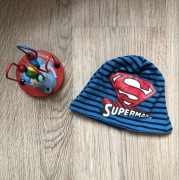 Czapka spiderman dla chłopczyka wiosna, jesień 6- 12 miesięcy