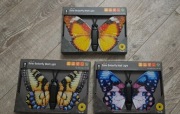 Trzy motyle solarne